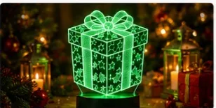 Lampe LED 3D Cadeau de Noël LumiVita